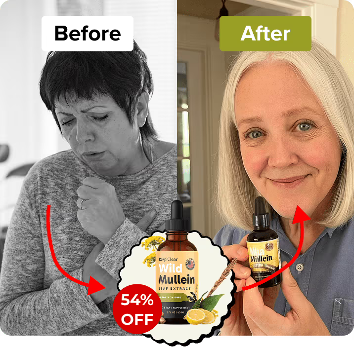 New Maximum Potency Mullein Drops For Cough Control & Lung Rejuvenation