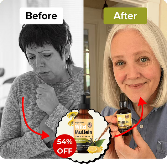 New Maximum Potency Mullein Drops For Cough Control & Lung Rejuvenation